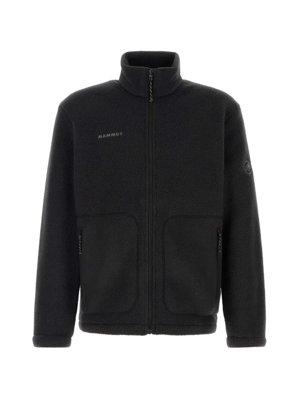 Mammut logo-print jacket - Nero