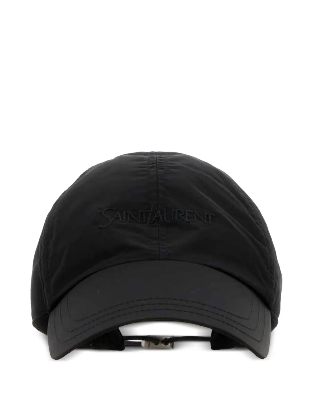 Saint Laurent logo-embroidered baseball cap - Schwarz