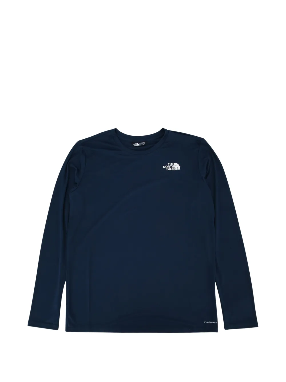 The North Face Kids logo-detail long-sleeve top - Blu