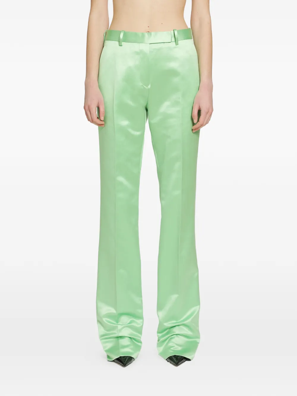 TOM FORD Duchesse tailored trousers - Grün