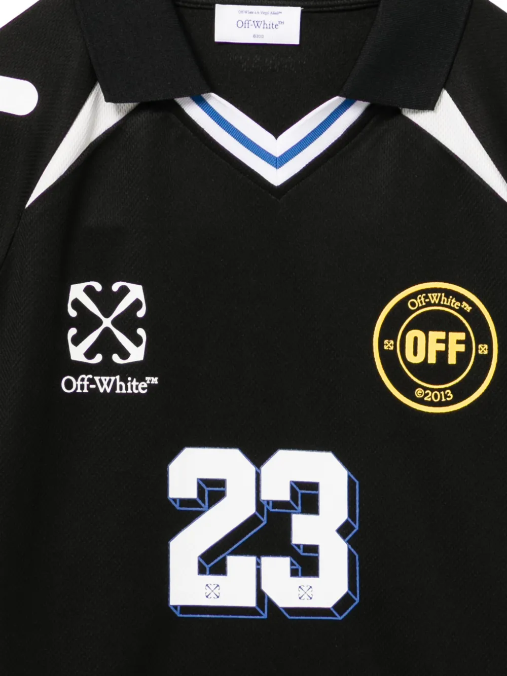 Off-White 23 Soccer Tシャツ | ブラック | FARFETCH JP