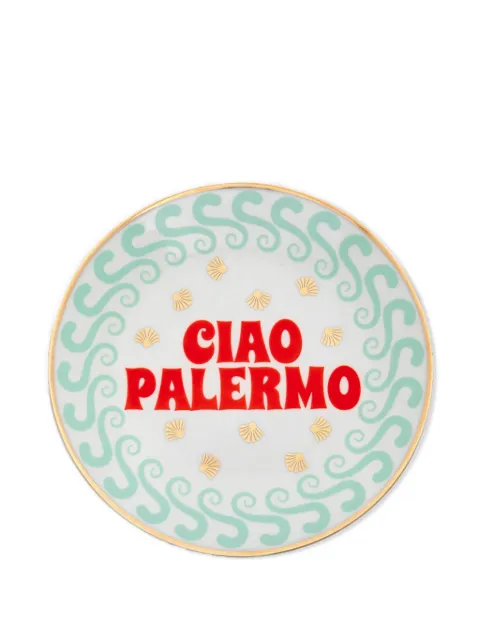 Bitossi Home Ciao Palermo printed plate