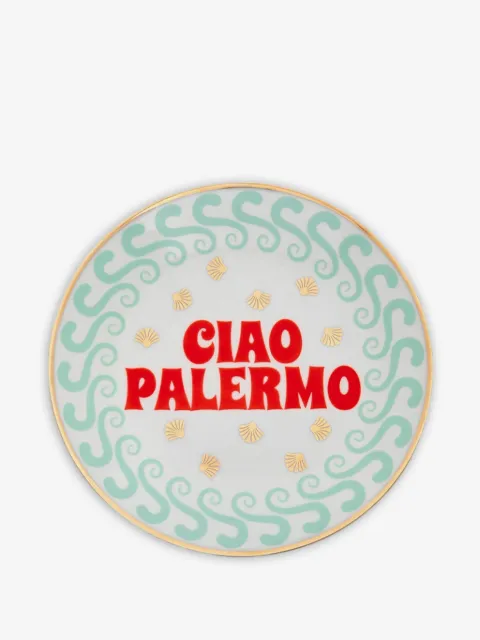 Bitossi Home Ciao Palermo printed plate