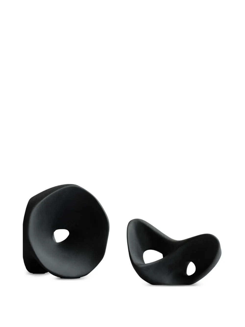 101 Copenhagen Ori ceramic sculpture (set of two) - Nero