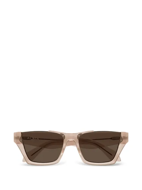 azzedine alaïa square-frame sunglasses