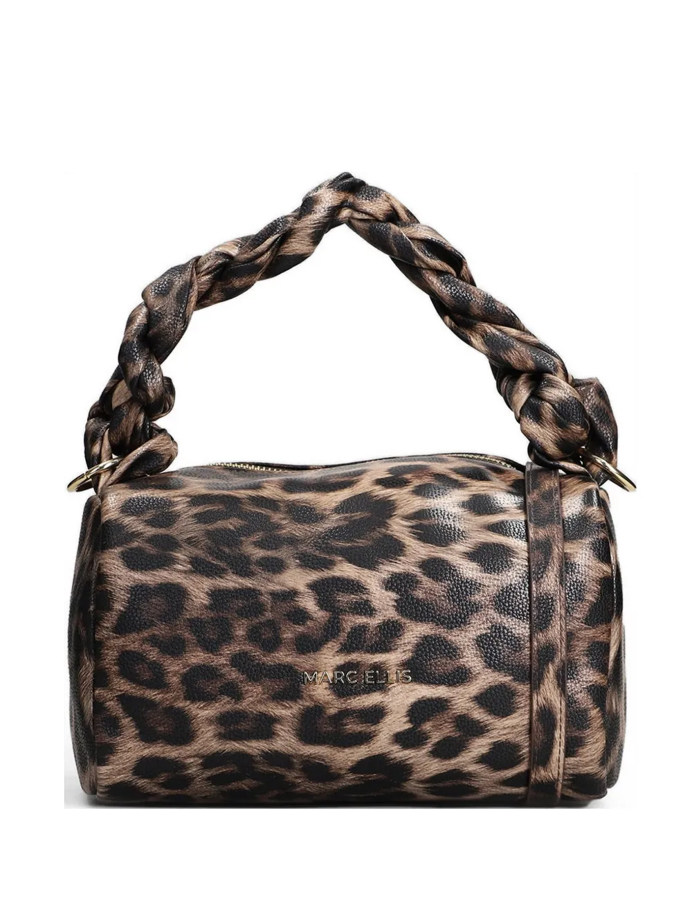 Marc Ellis Borsa a spalla Brigitte Leo leopardata - Toni neutri