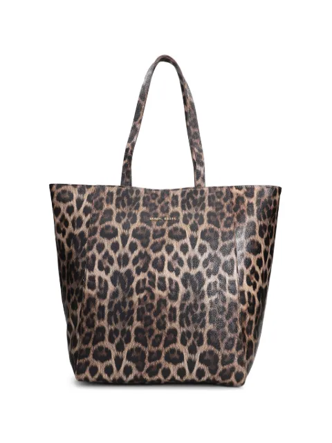Marc Ellis Ingrid leopard-print tote bag