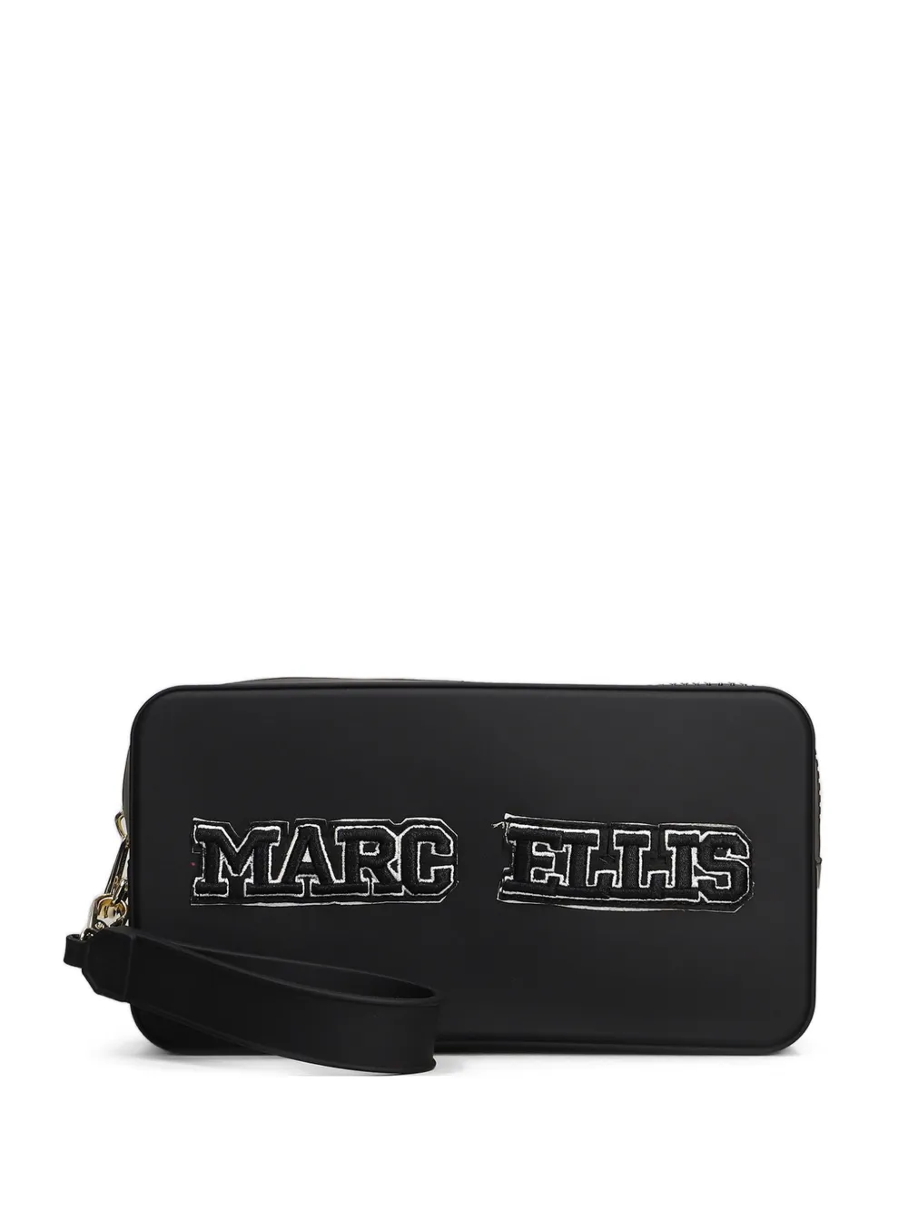 Marc Ellis Flat Sponge Clutch mit Logo-Patch - Schwarz