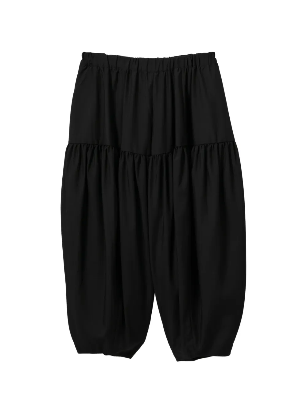 Comme Des Garçons Comme Des Garçons Geraffte Hose - Schwarz