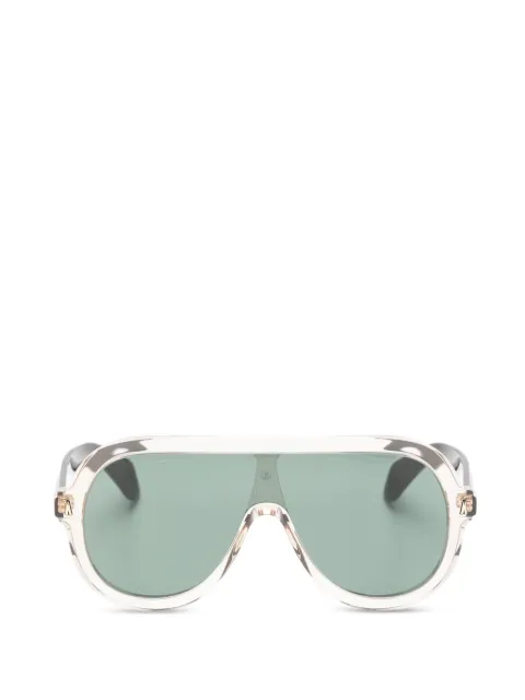 Moncler Eyewear Sunsette transparent-frame geometric-frame sunglasses