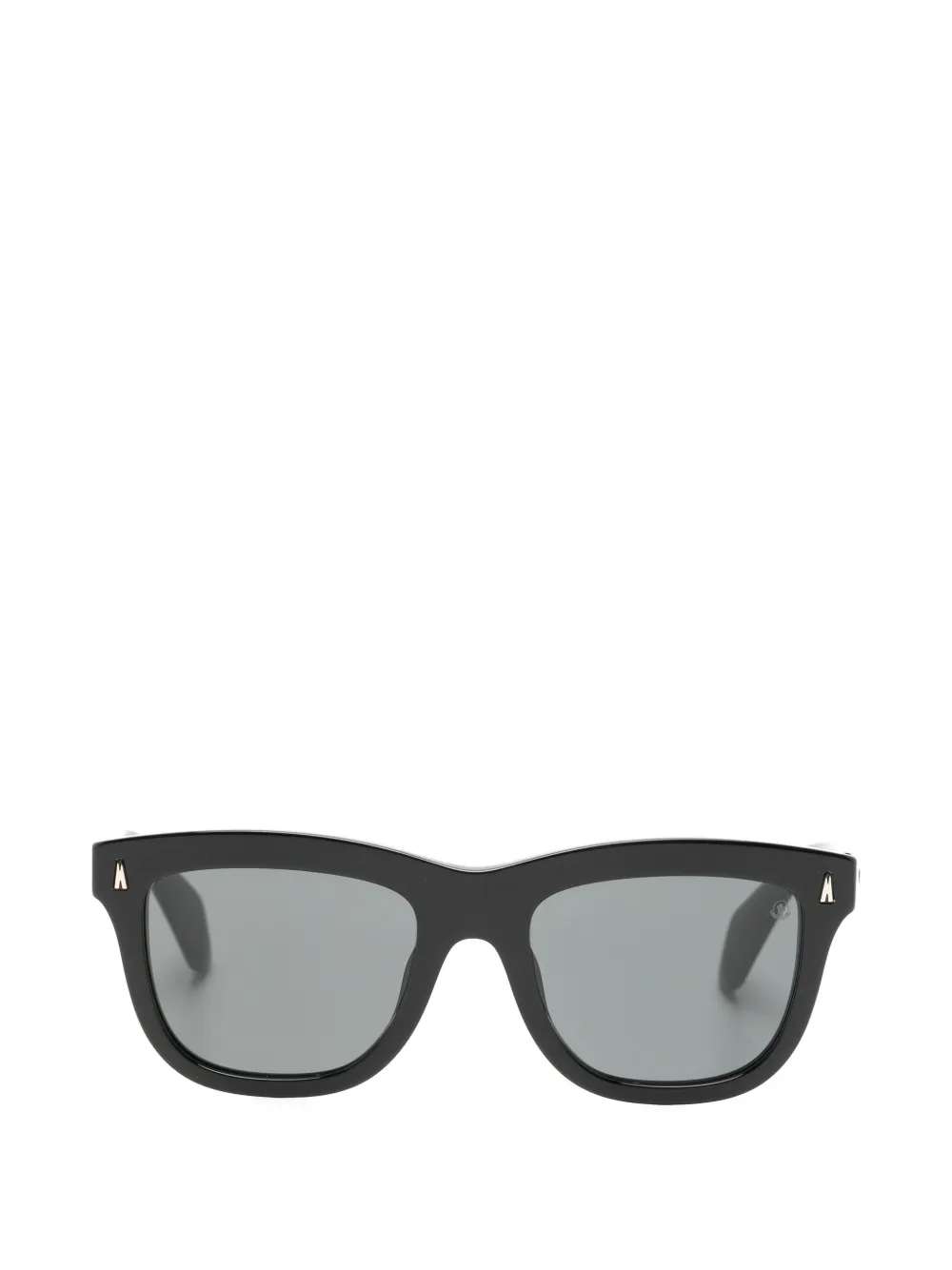 Moncler Eyewear Bronzz zonnebril met rechthoekig montuur Zwart