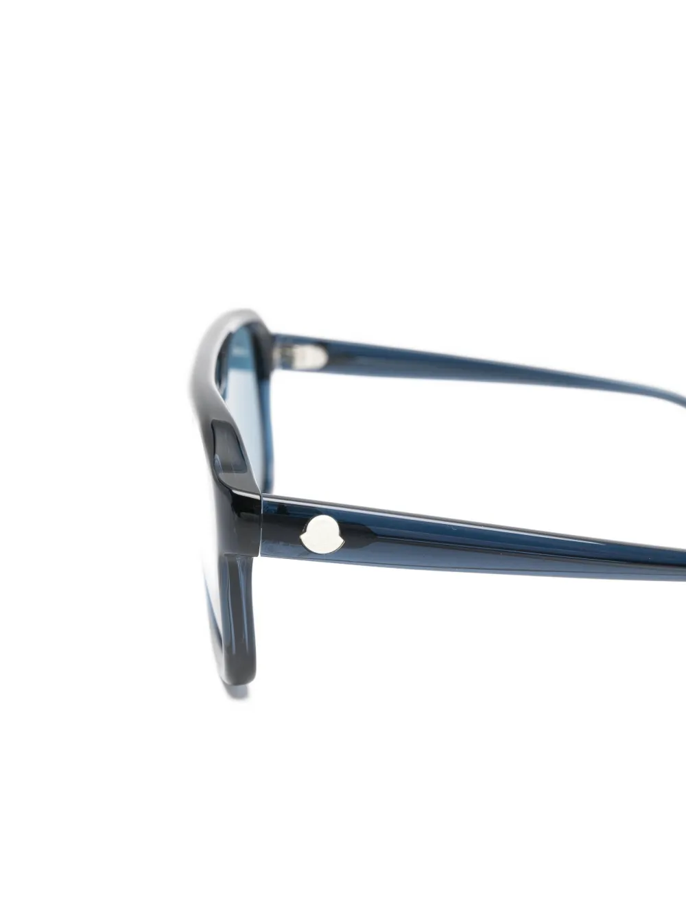 Moncler Eyewear Vantos zonnebril met piloten montuur Blauw