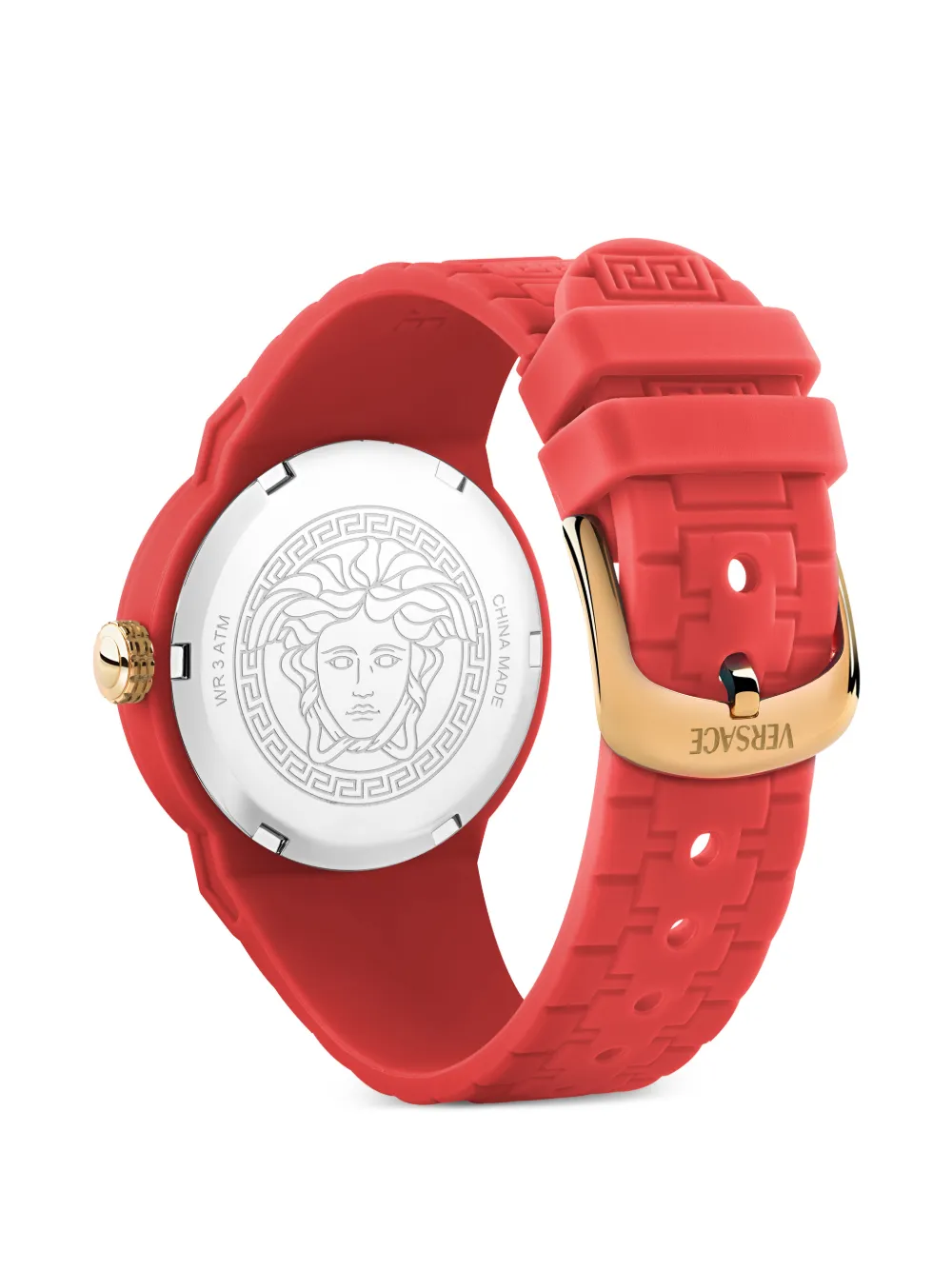 Versace Kids V-Pop 34 mm horloge Rood