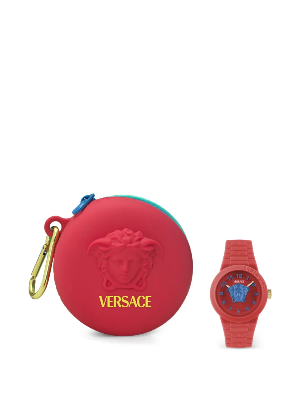 Versace Kids V-Pop 34 mm horloge Rood