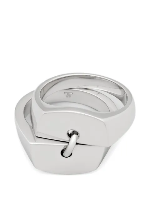 Tom Wood Juci ring met logo
