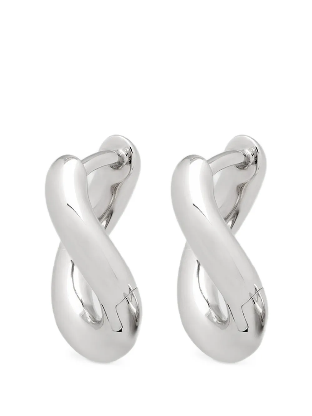 Tom Wood Orecchini a cerchio River - Argento