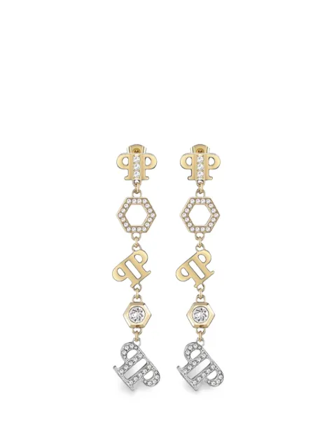Philipp Plein PP Elements crystal-embellished earrings