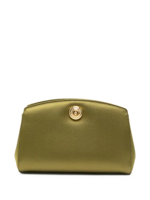 Liffner satin push-lock clutch bag