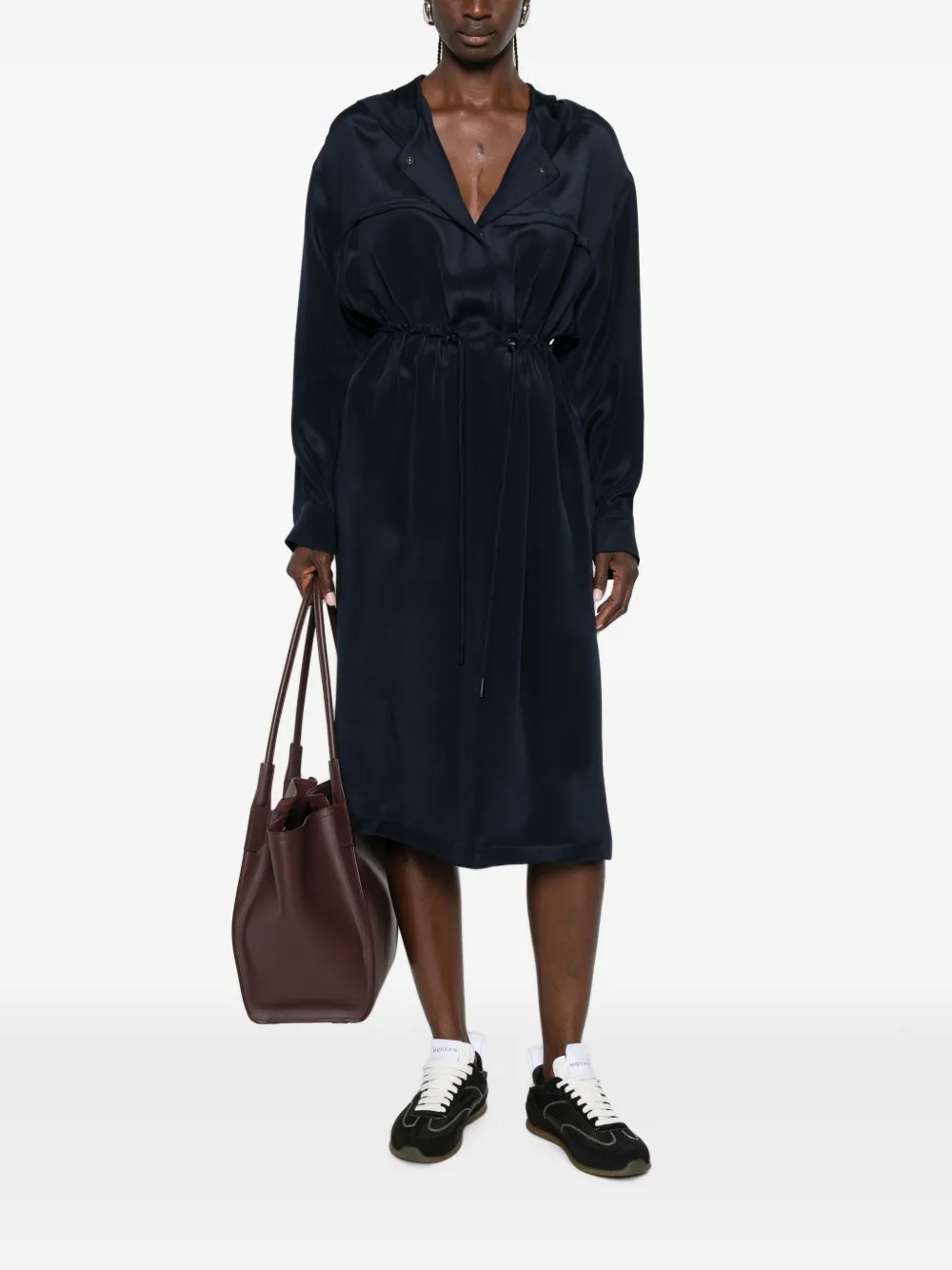 Max Mara Jack met capuchon Blauw
