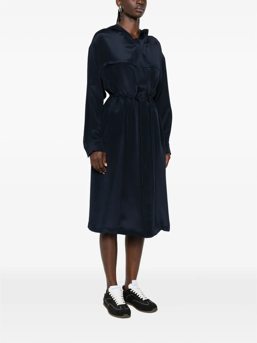 Max Mara Jack met capuchon Blauw