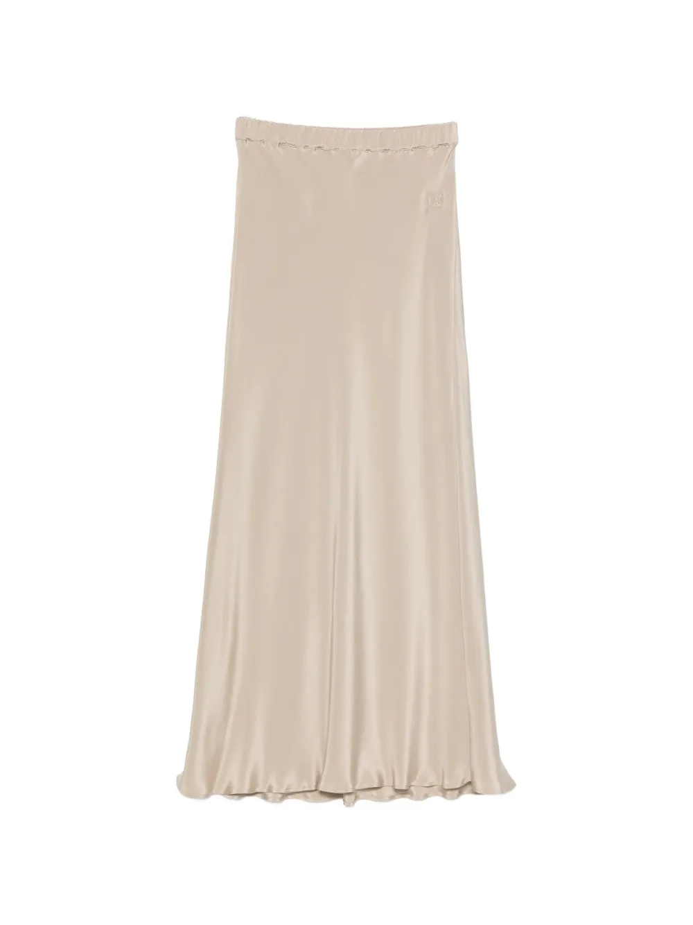 Max Mara Sospiro satin-finish skirt - Neutrals