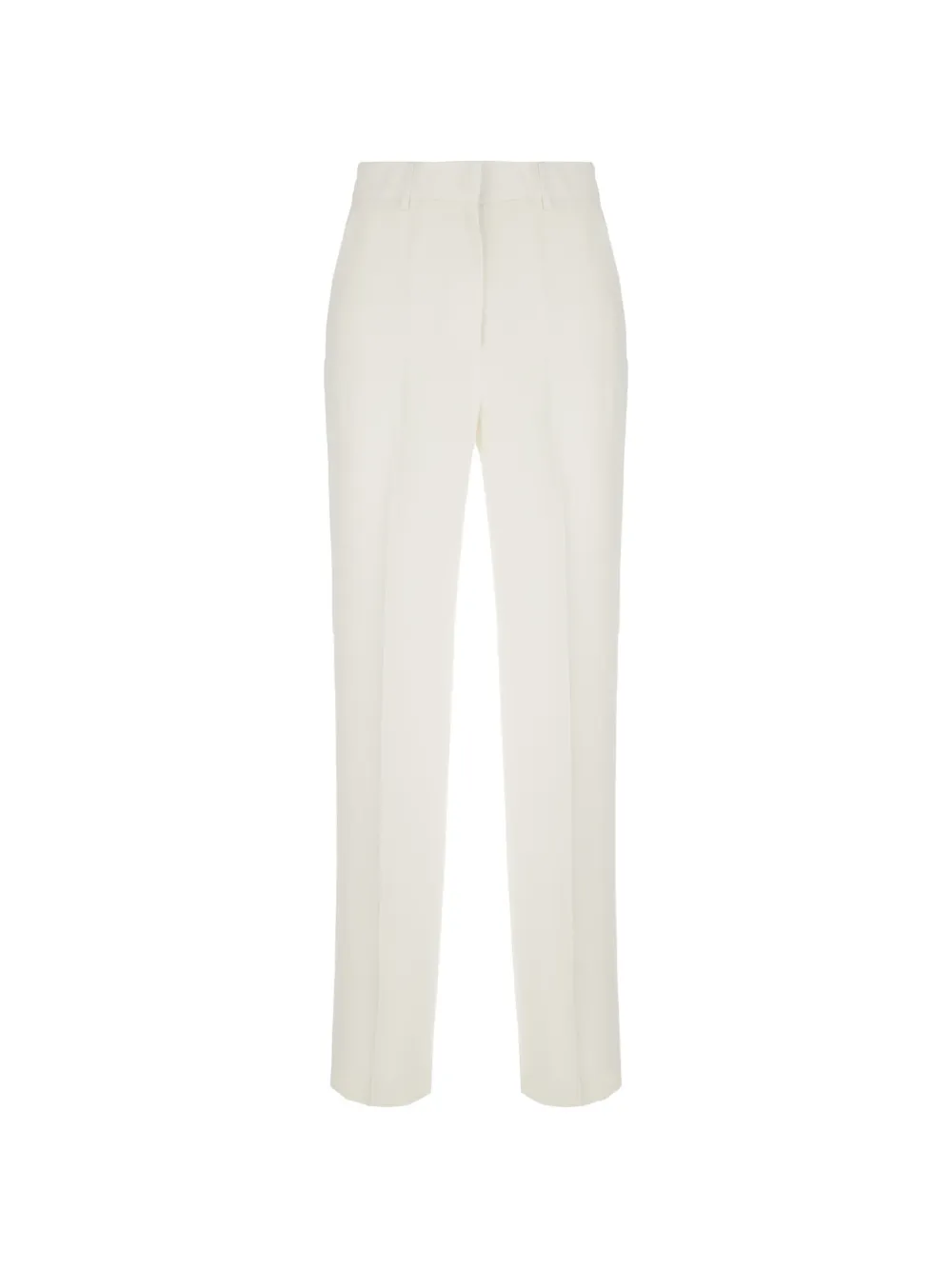 Antonelli concealed-fastening trousers - Bianco