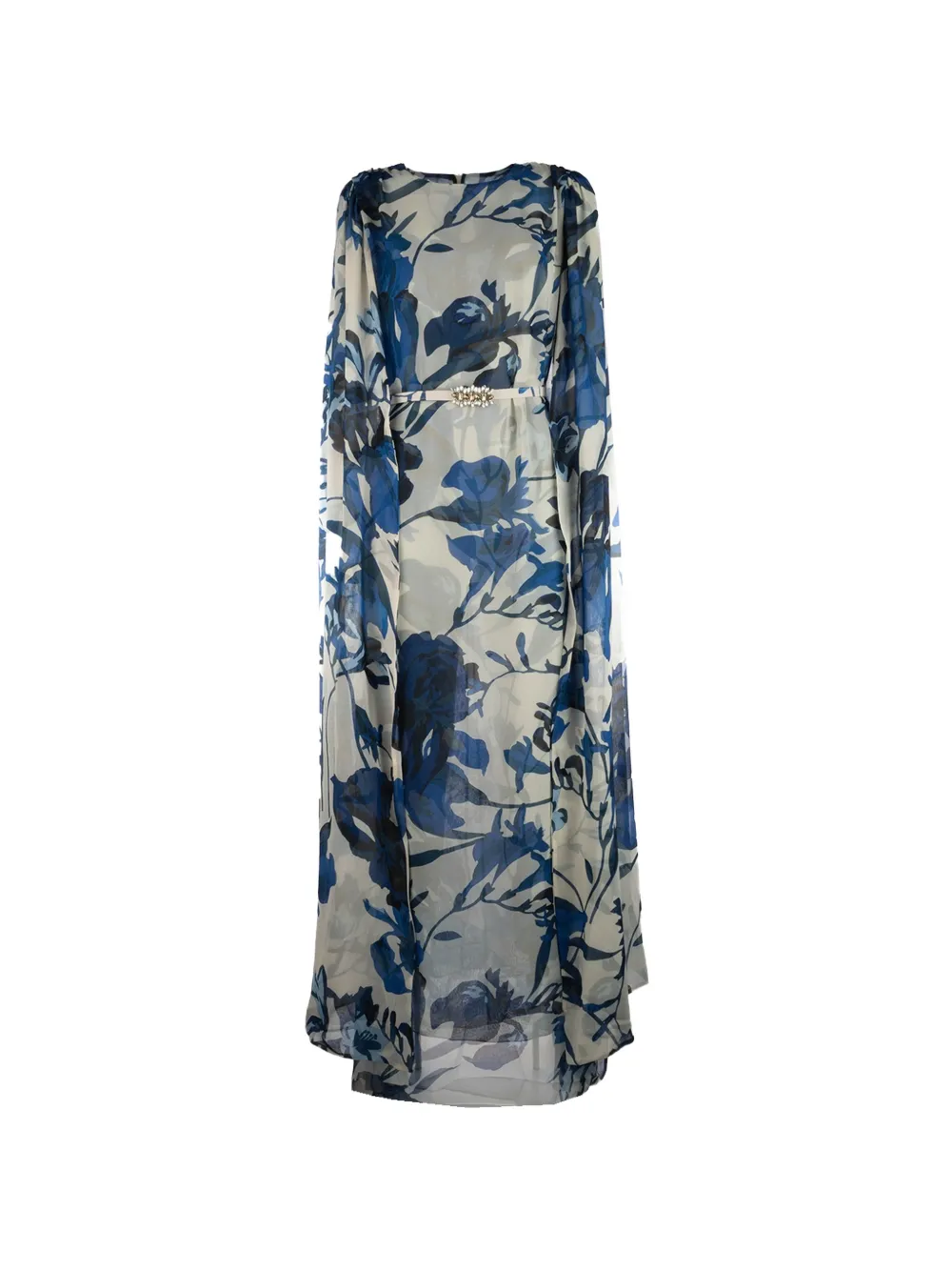 CHIARA BONI La Petite Robe floral-print maxi dress - Blu