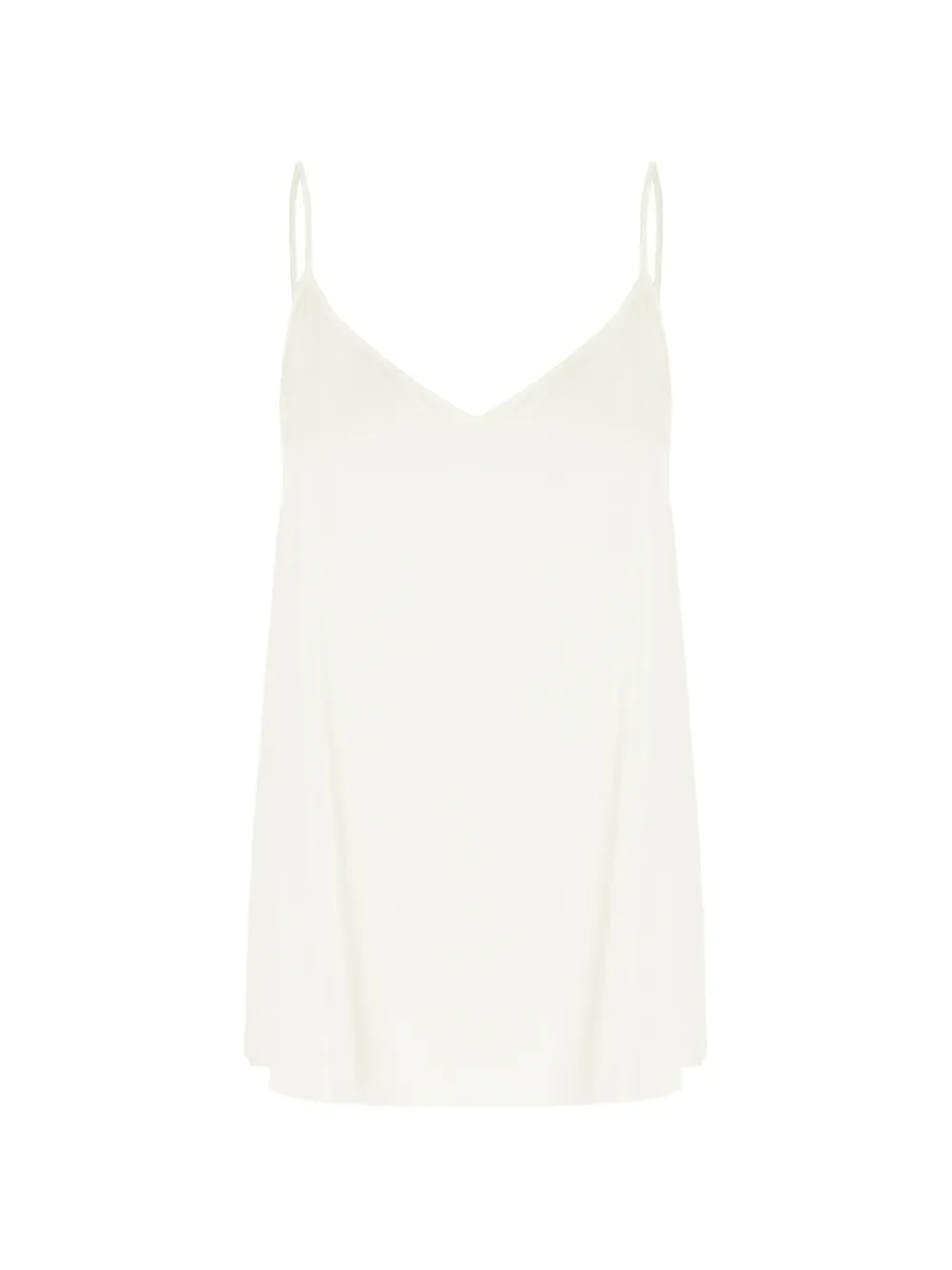 Antonelli spaghetti-strap V-neck top - Bianco