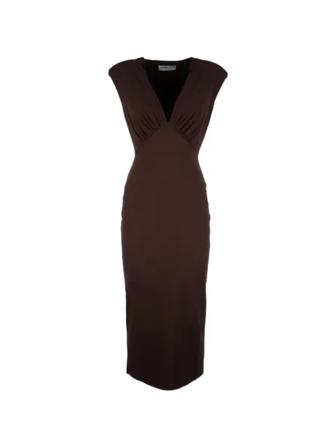 CHIARA BONI La Petite Robe Maki v-neck midi dress