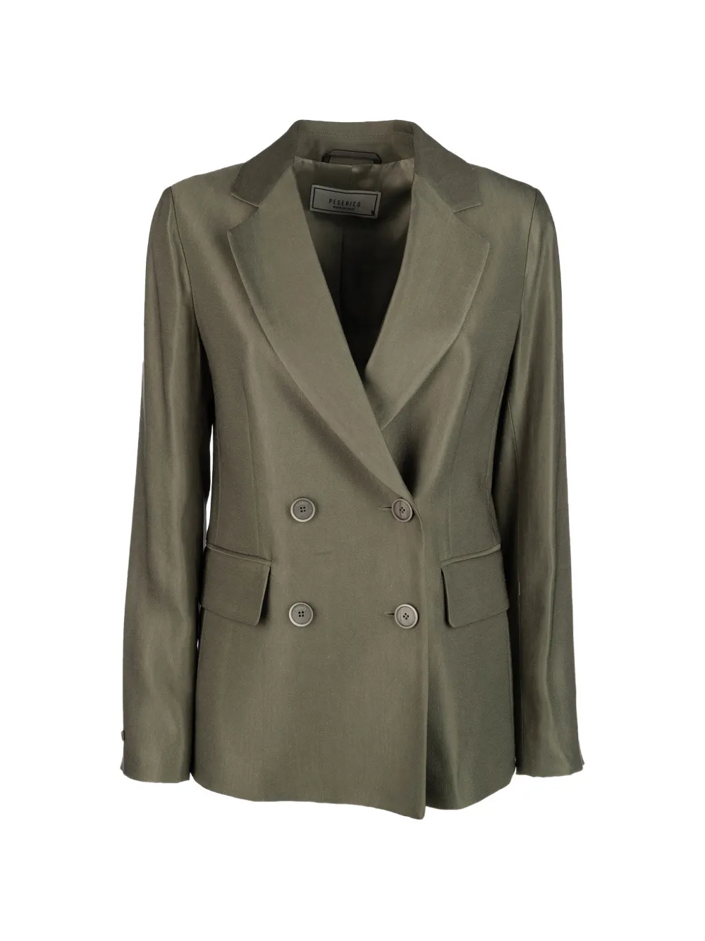 Peserico double-breasted blazer - Green