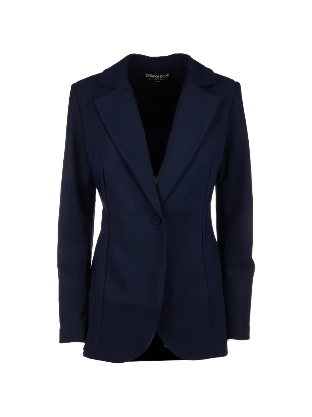 CHIARA BONI La Petite Robe Lua buttoned blazer - Blu