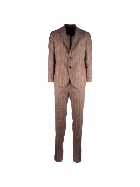 COLAMARINO striped buttoned suit