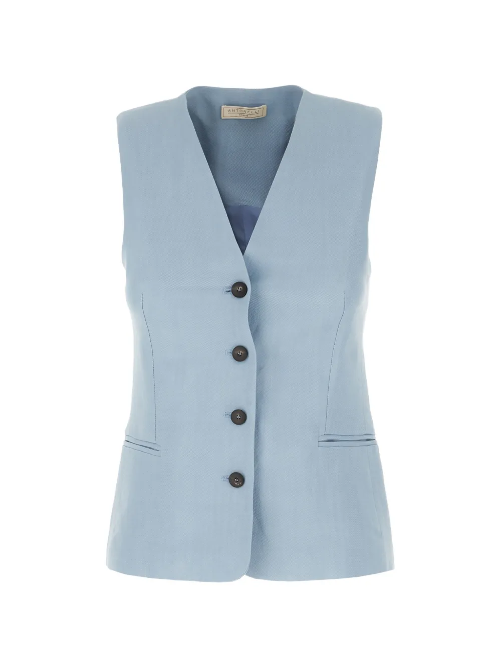 Antonelli buttoned vest - Blu