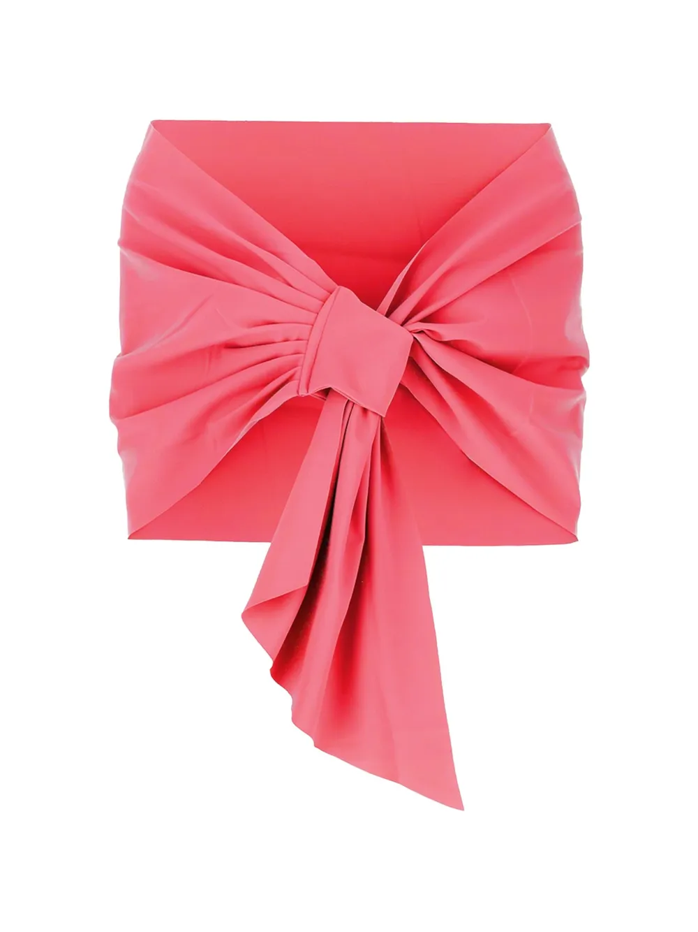 CHIARA BONI La Petite Robe Eva knotted cape - Rosa