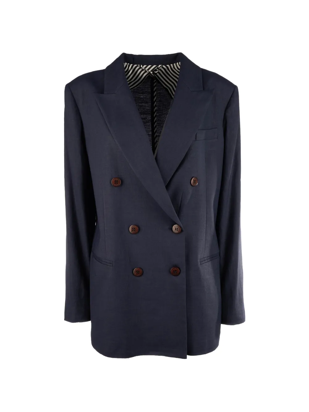 VITOVI button double-breasted blazer - Blue