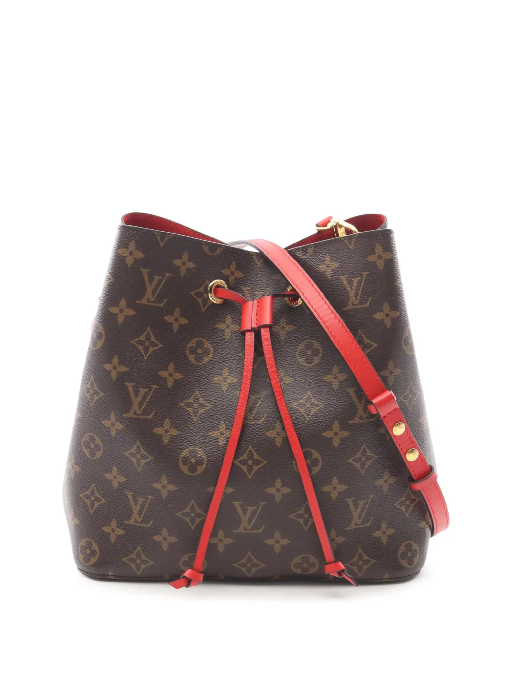 Louis Vuitton Pre-Owned 2021-2026 Monogram Neonoe MM bucket bag - Braun