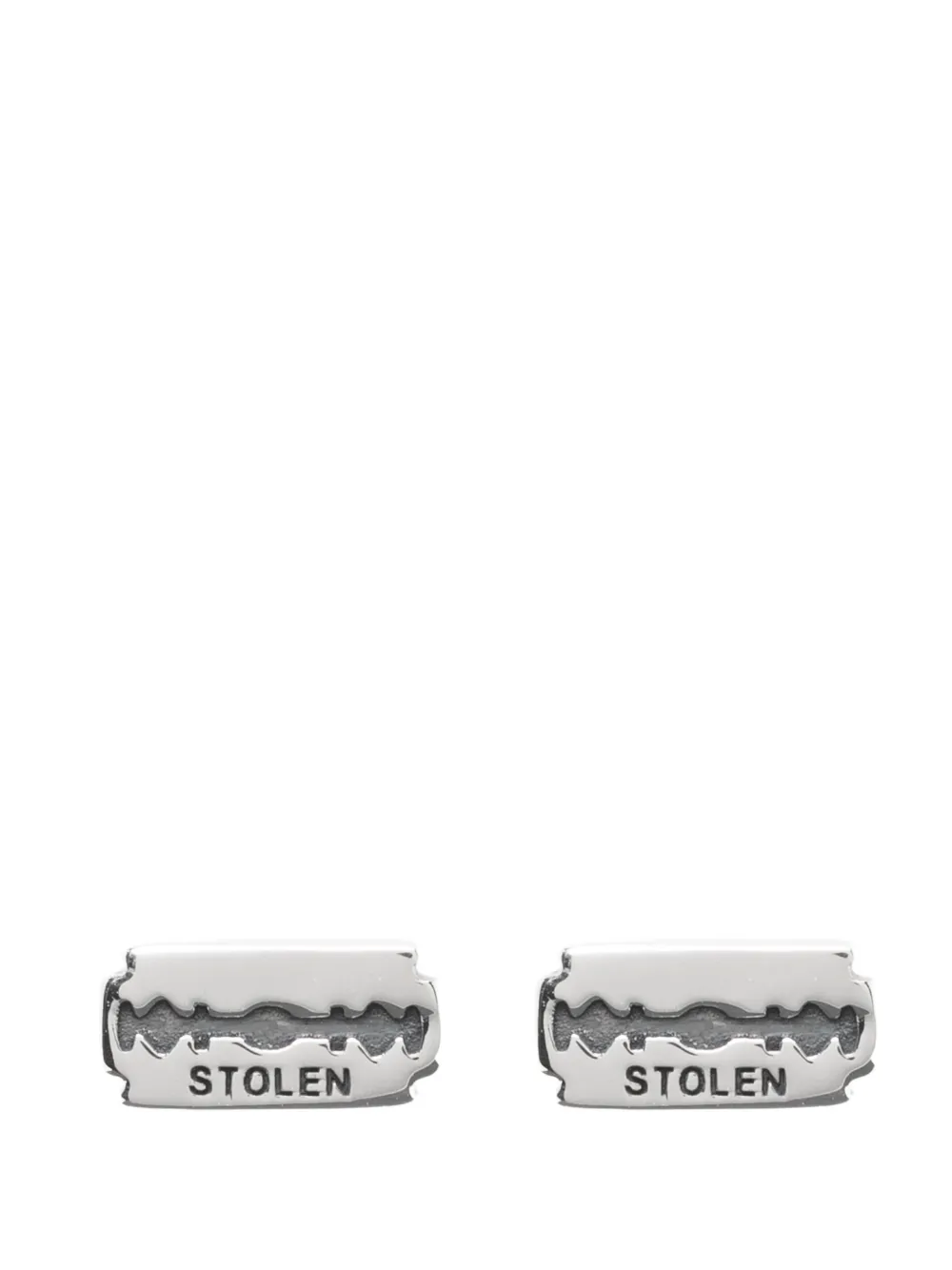Stolen Girlfriends Club Stolen Razor earrings - Argento