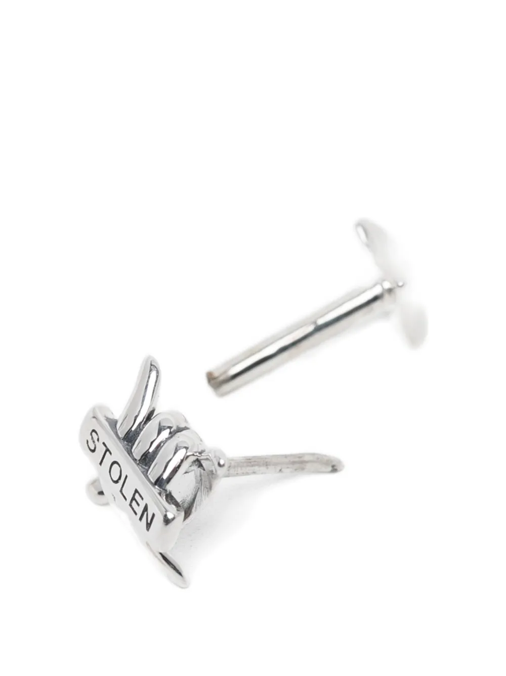 Stolen Girlfriends Club Stolen Barb earrings - Argento