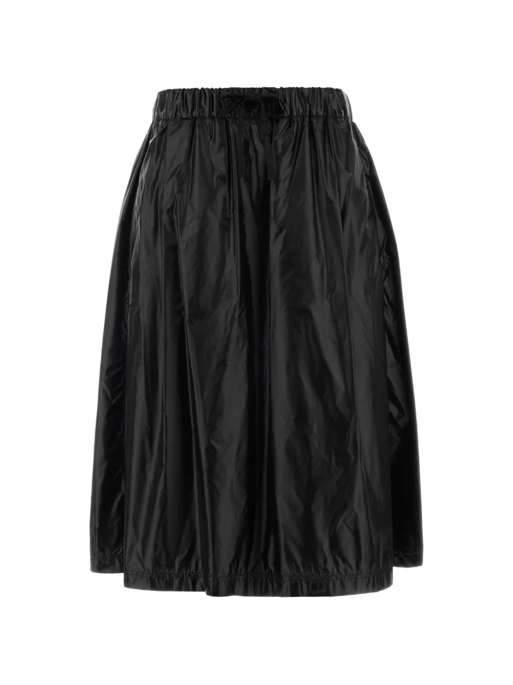 Herno elastic-waistband midi skirt - Nero