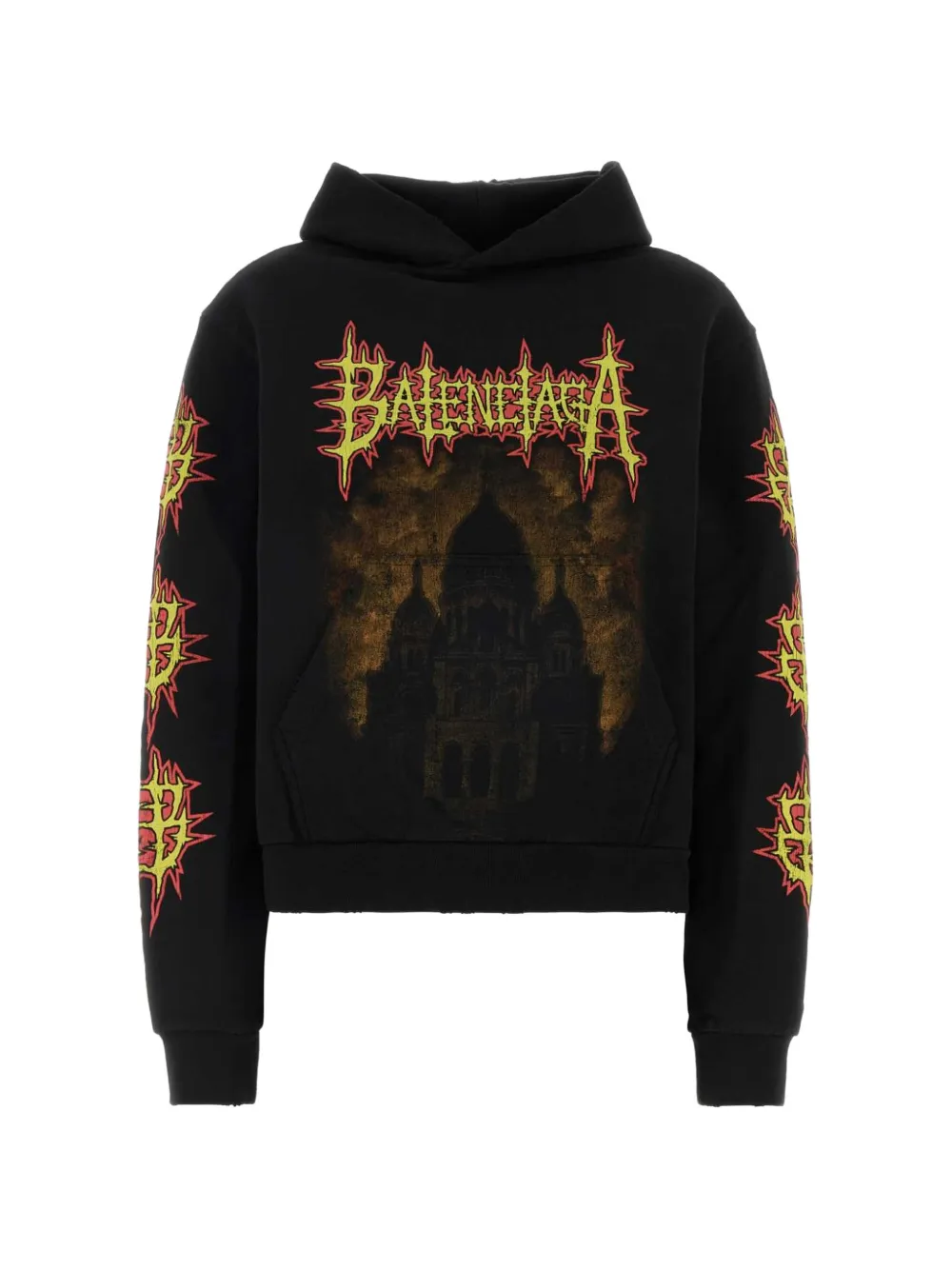 Balenciaga Sacré Coeur hoodie - Schwarz