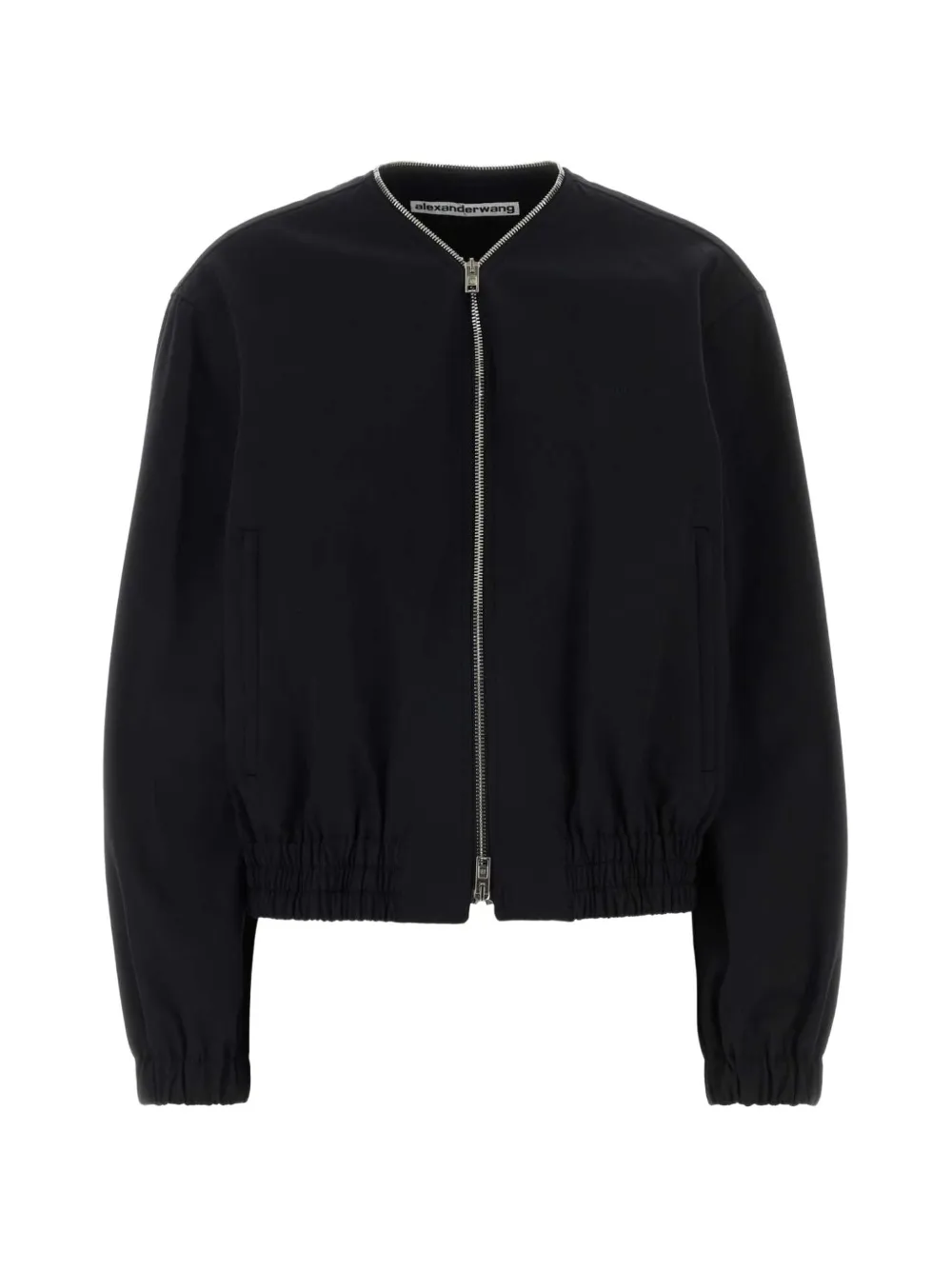 Alexander Wang cotton bomber jacket - Nero