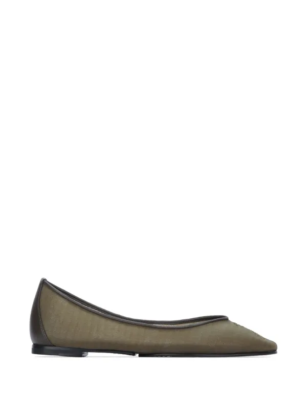 Jacquemus Les Ballerines Ballet Flats in Green