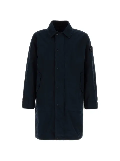 Stone Island polyester blend trench coat