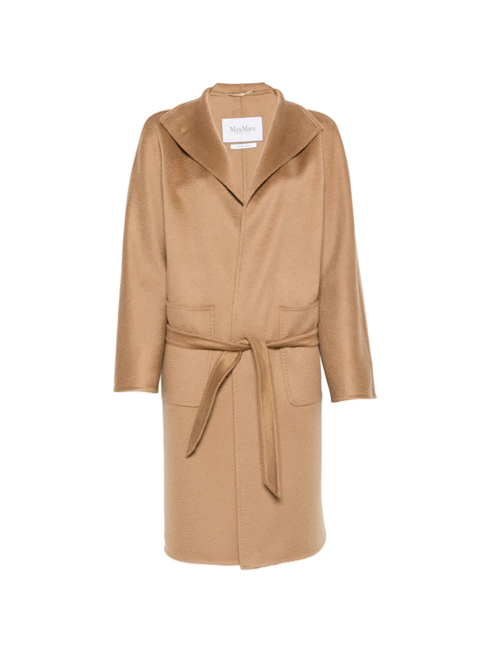 Max Mara Lilia belted coat - Nude