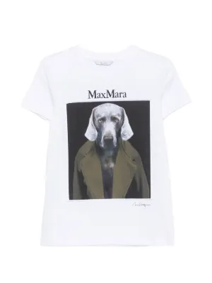 Max Mara フォトプリント Tシャツ | ホワイト | FARFETCH JP