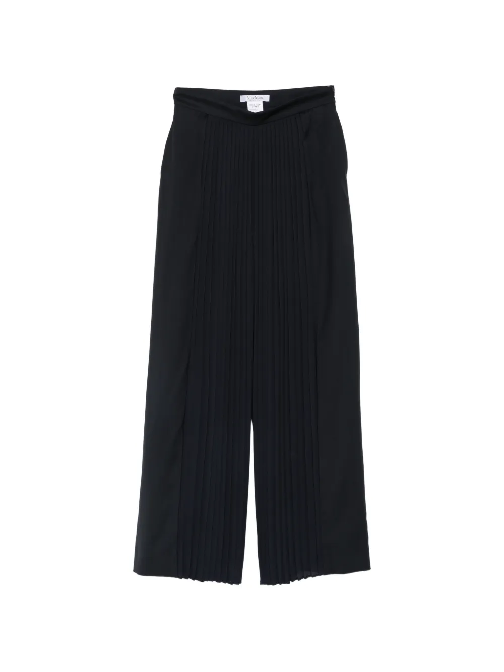 Max Mara Tiglio pleated palazzo pants - Blue