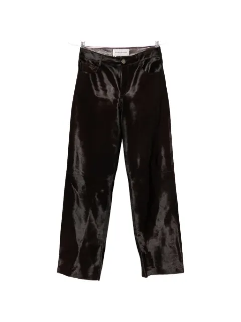 Nour Hammour Kitty straight-leg trousers