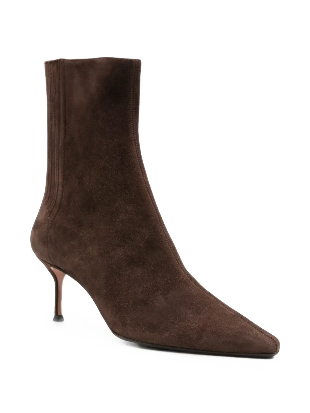 Aquazzura Saint Honoré suede ankle boots Bruin