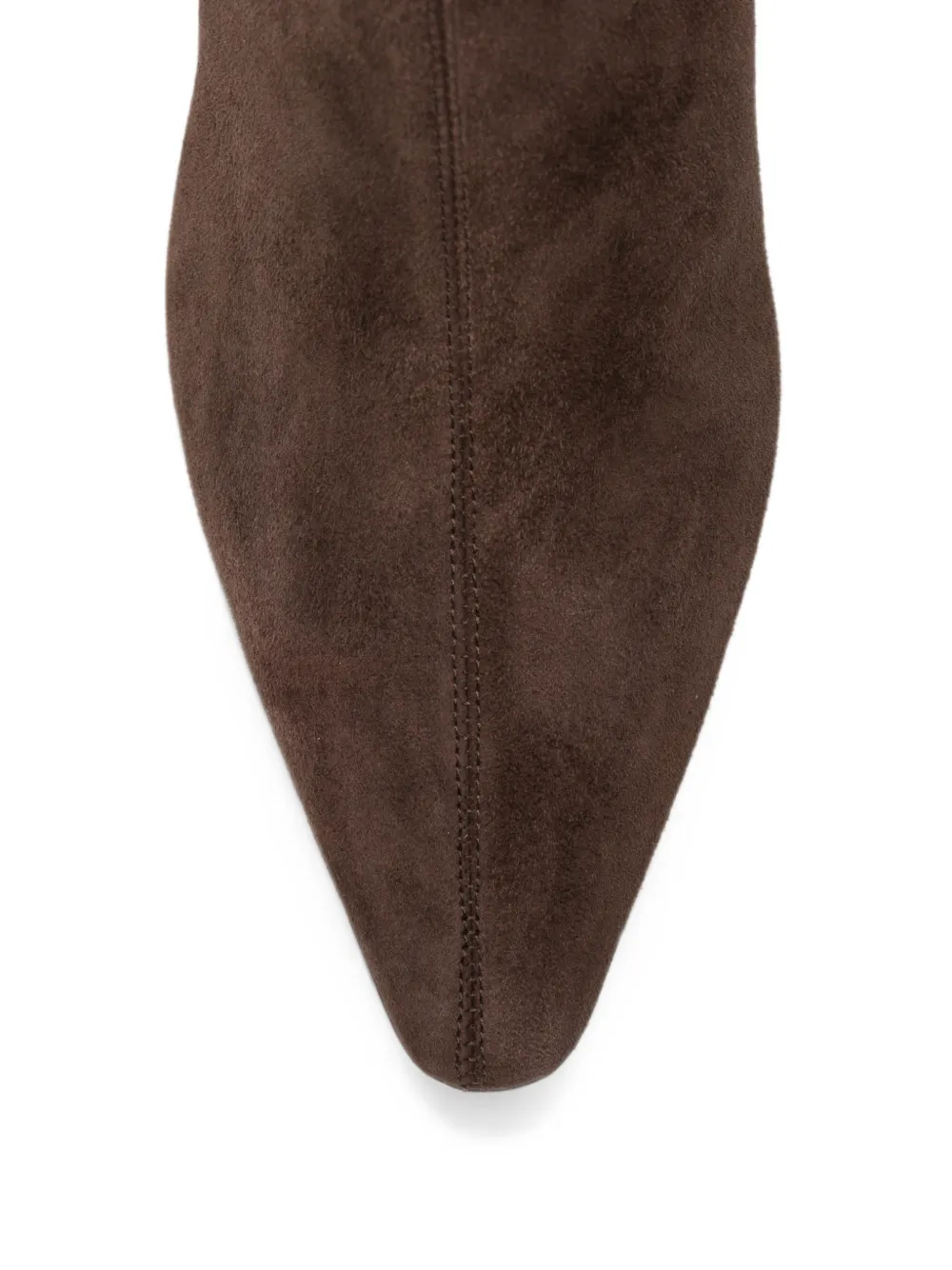 Aquazzura Saint Honoré suede ankle boots Bruin