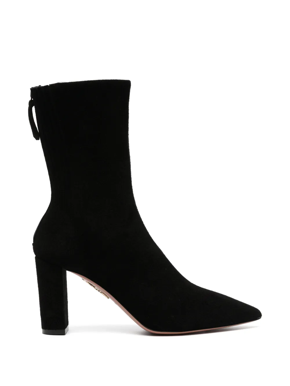 Aquazzura Saint Honoré block booties 85 - Schwarz